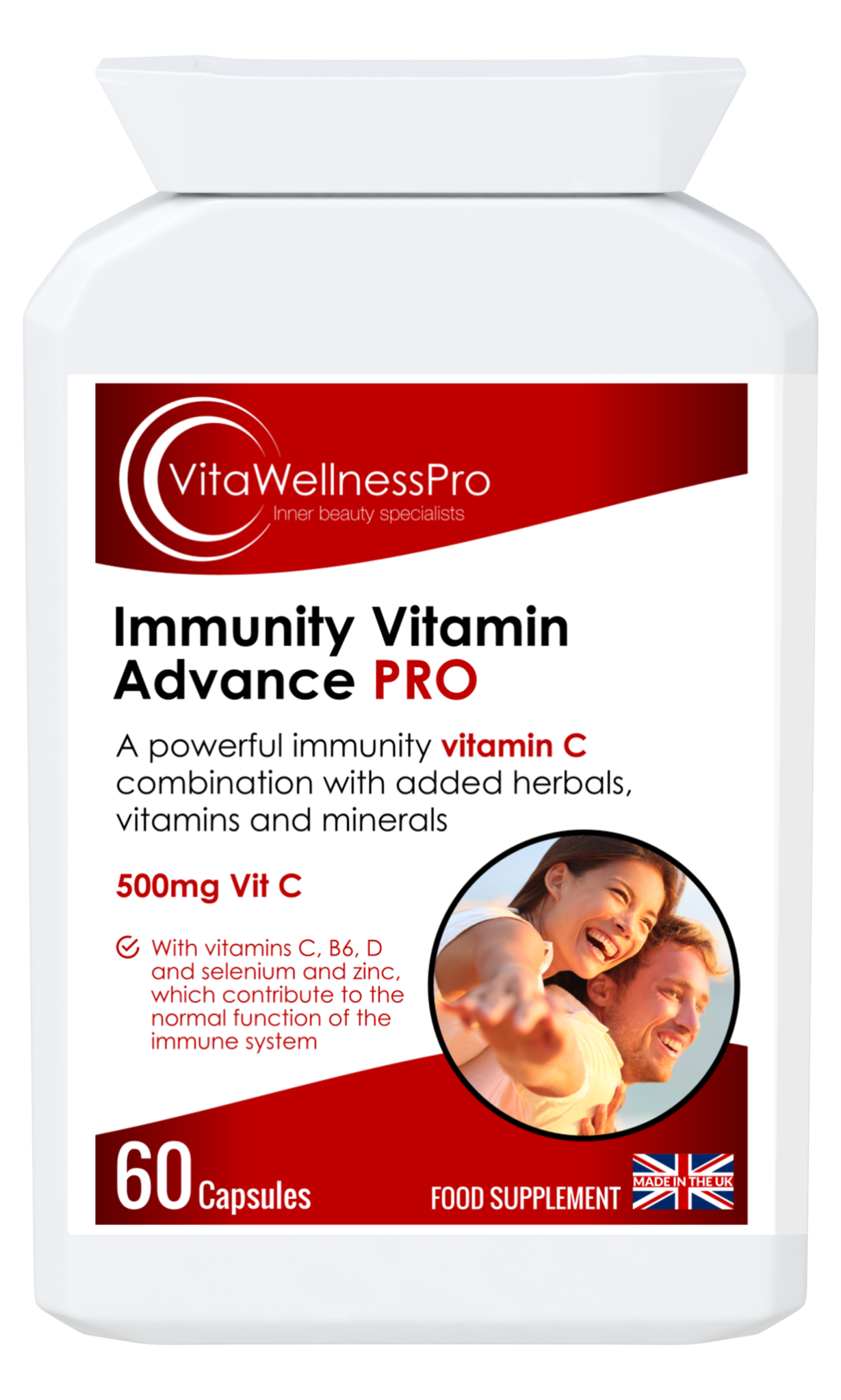 Powerful Immunity Booster with Herbs, Roots, Biotics, Vitamins ...